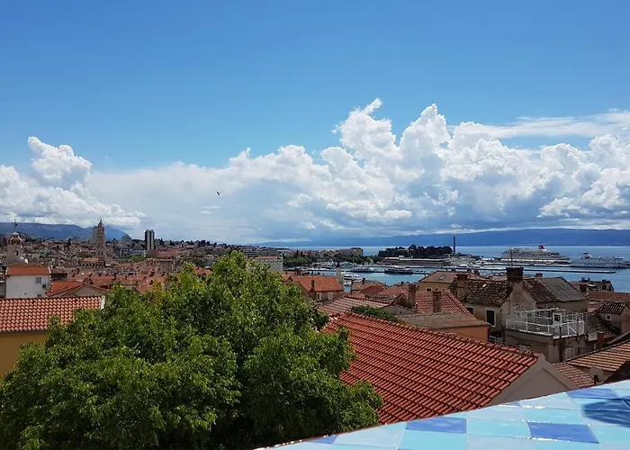 アパート Blue Dreams Apartments Split Old Town - Sea View With Balcony & Terrace *
