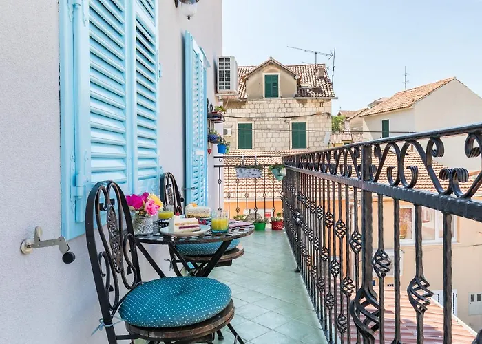 Blue Dreams Apartments Split Old Town - Sea View With Balcony & Terrace アパート *