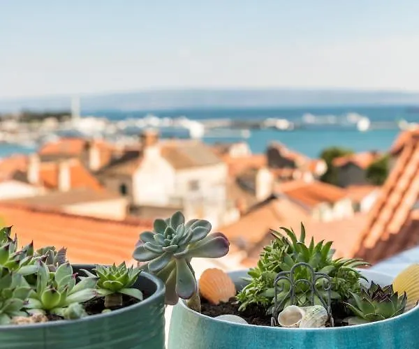 アパート Blue Dreams Apartments Split Old Town - Sea View With Balcony & Terrace *